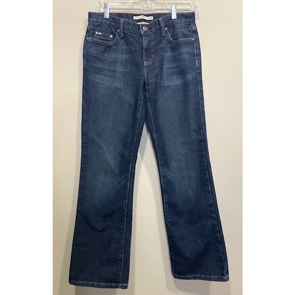 Tommy Hilfiger Low Rise Boot Cut Jeans Classic Women's Jeans Sz 4 - Picture 1 of 6